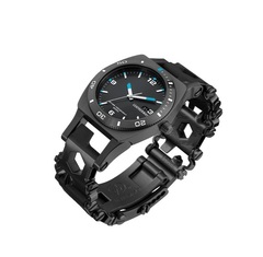 Часы-мультитул Leatherman Tread Tempo LT Black, узкий, 28 функций (832517) цвет чёрный | Multitool-Leatherman.Ru