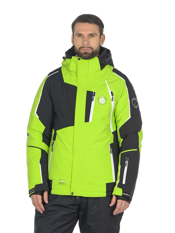 Мужская горнолыжная куртка BETEBEILE зеленого цвета.