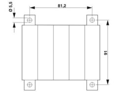 UKH 70-3L/N/FE-F-Клемма для высокого тока