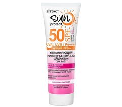 Увлажняющий солнцезащитный комплекс для лица  SPF 50 ,  50 мл ( Sun Protect )