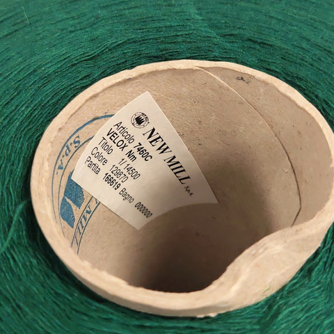 Смесовка с кашемиром (10%) NEW MILL VELOX 1/14.5 изумрудно-зеленый