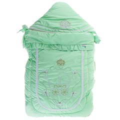 Конверт меховой "Бэби Элит" (голубой)