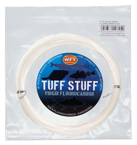 Леска монофильная WFT KG Tuff Stuff FLUOROCARBON 50 м, 0.40 мм