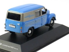 IFA Framo V901/2 delivery van 'Kundendienst' (1954) lightblue/silver CCC069 IST Models 1:43