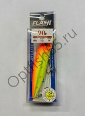 Воблер Rosy Down Flash 90F 90мм, 11гр, загл. 0м