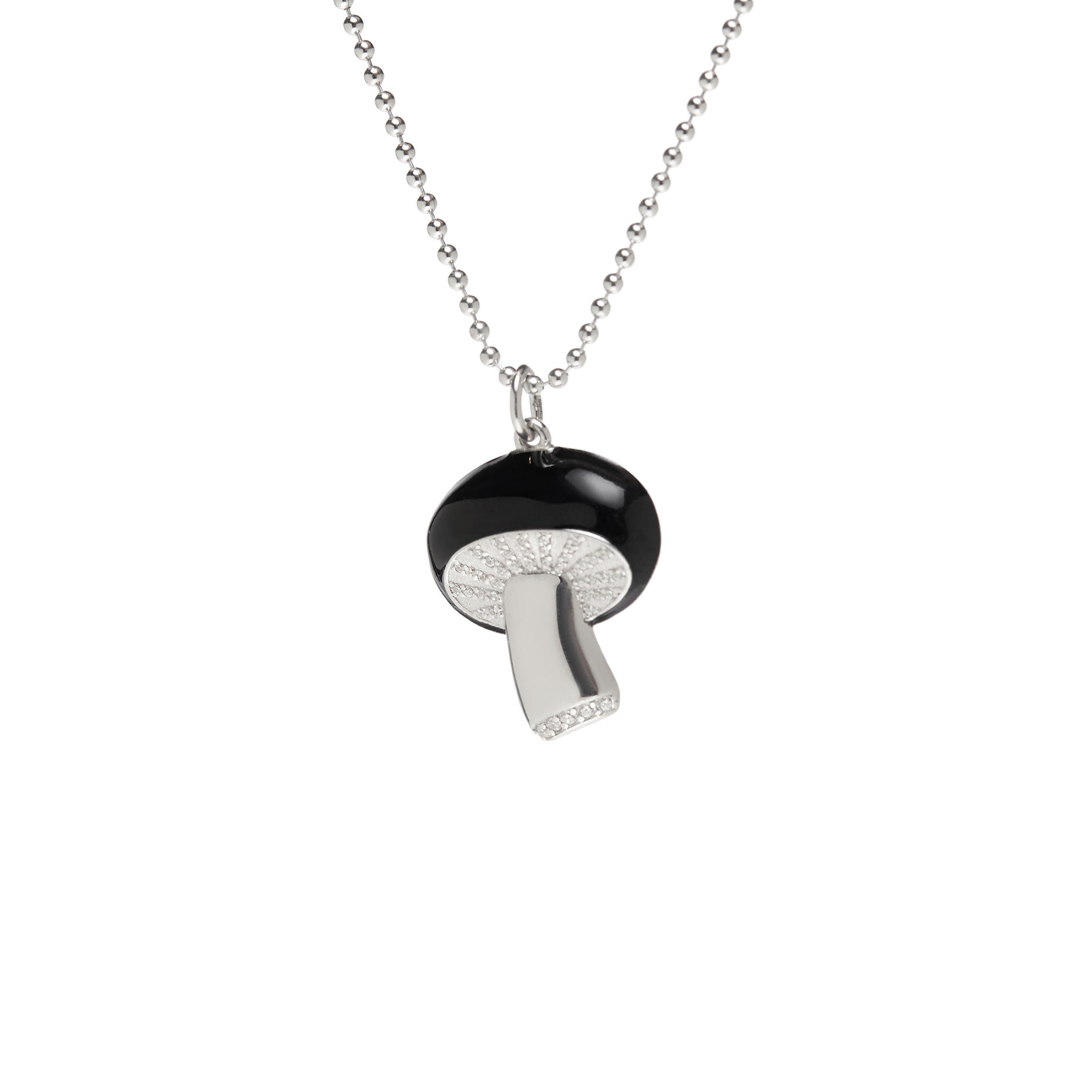 VIVA LA VIKA Колье Aspen Mushroom Necklace – Black