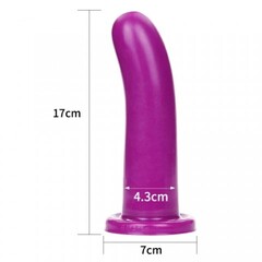 Фаллоимитатор Lovetoy Holy Dong (17×4,3 см), фиолетовый