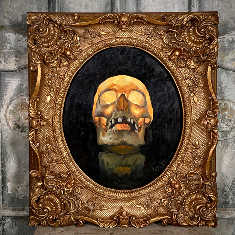 Картина в раме «Череп»
