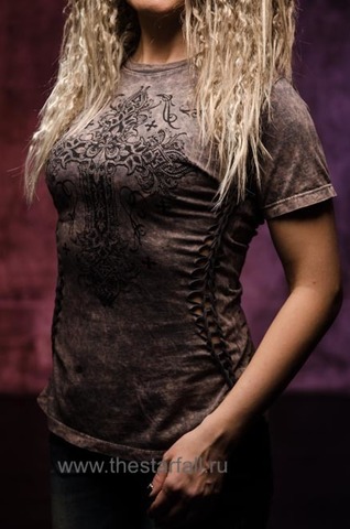 Affliction | Футболка женская VERSAILLES AW21525 перед