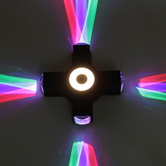 Светильник светодиодный настенный 08231-9.2-005U LED3W+4*3W RGB BK Черный без Пульта