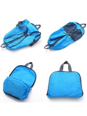 Складной рюкзак трансформер, цвет синий, 15 л