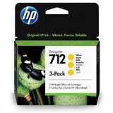 Набор 3-pack HP 3ED79A желтый для HP DesignJet T210, T230, T250, HP DesignJet T630/T650, HP DesignJet Studio. 3*29 ml