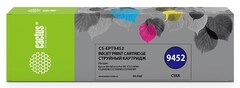 Картридж струйный Cactus CS-EPT9452 T9452 голуб.пигм. (66мл) для Epson WF-C5290DW/C5790DW