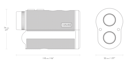 ЛАЗЕРНЫЙ ДАЛЬНОМЕР HAWKE LRF 900 PRO