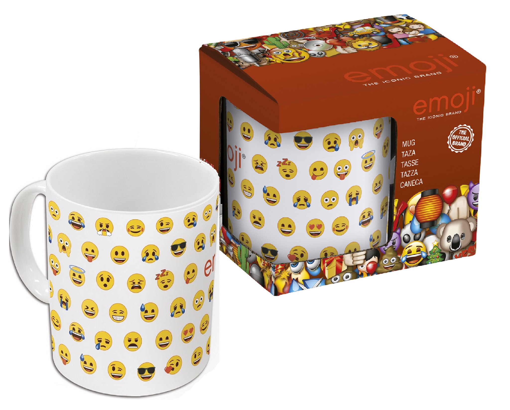 Смайлики Кружка керамическая — Cup Emoji
