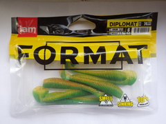 Виброхвост DIPLOMAT  74mm (6шт.) цвет F17
