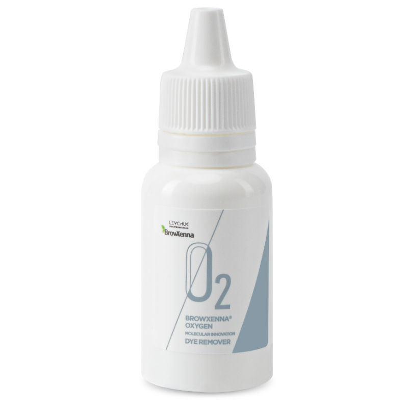 Ремувер для снятия краски с кожи, OXYGEN O2 BrowXenna remover, 35 г