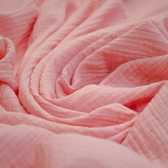 Муслин двухслойный «Коралловый»