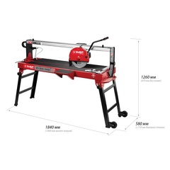 ЗУБР 1200 мм, d 300 мм, 1500 Вт, электрический плиткорез (ЭП-300-1500C)