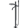 Boheme 129-SGM.4 Смеситель STICK напольный SHINE GUN METAL SPIRALE