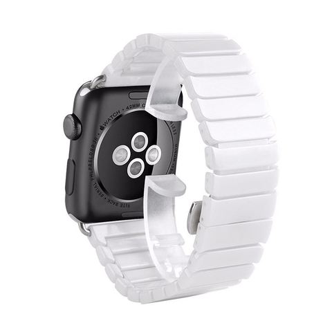 Керамический ремешок Ceramic Loop New 38 мм / 40 мм / 41 мм для Apple Watch (Белый)