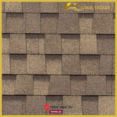 Гибкая черепица ТехноНиколь SHINGLAS Кантри Техас 2,6м2 (Двухслойная)