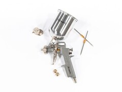 Краскораспылитель пневмат. с верхним бачком V=1,0л сопла D1,2,1,5 и 1,8мм  Matrix