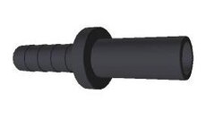 KVL1047A UNOX НАСАДКА НА ТРУБКУ Ø6 + ТЕРМИНАЛ Ø8, 1 ШТ || Ø6 PIPE HOLDER+Ø8 JG TERMINAL 10 PCS KIT