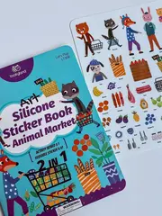 Многоразовые наклейки 