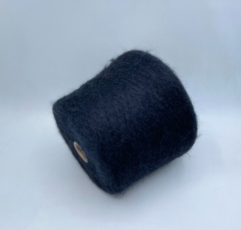 Filcom (пр.Италия), art- Tramonto 850м/100гр.75%Суперкид мохер 25%Шелк, цвет-Черный(675) арт.33557