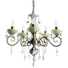 Люстра Arte Lamp Onyx green A9592LM-5AB