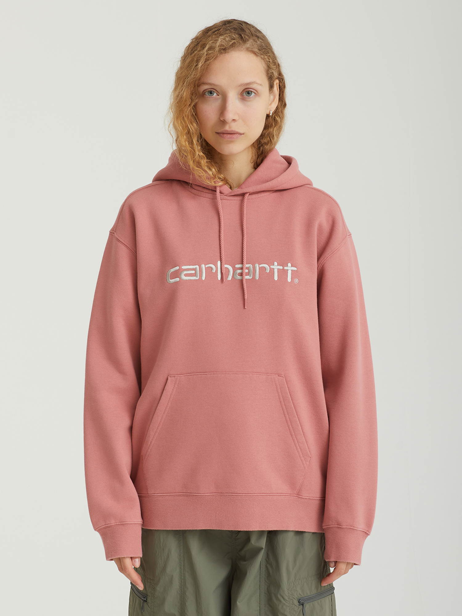 Carhartt hoodie pink hotsell