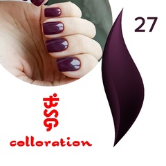 BSG Colloration, №27 Глубокий темно-фиолетовый