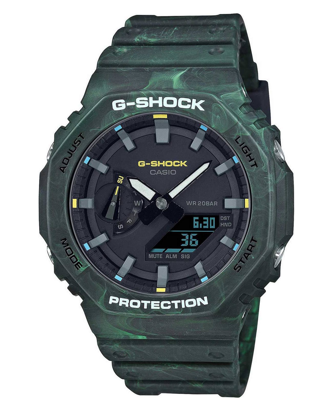 Часы мужские Casio GA-2100FR-3AER  G-Shock