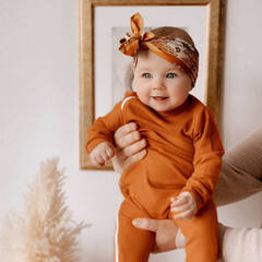 Комбинезон Mjölk Sleep and Play Waffle Umber