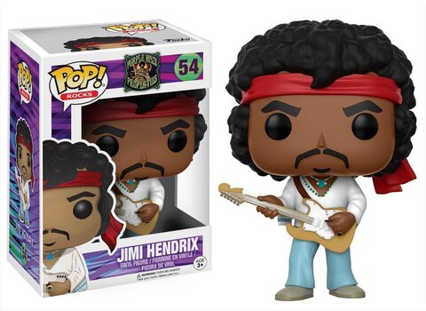 Funko POP! Purple Haze Properties: Jimi Hendrix (54)