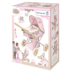 DeCuevas Коляска-трансформер для кукол 3 в 1 серия Диди, 53см (85143)