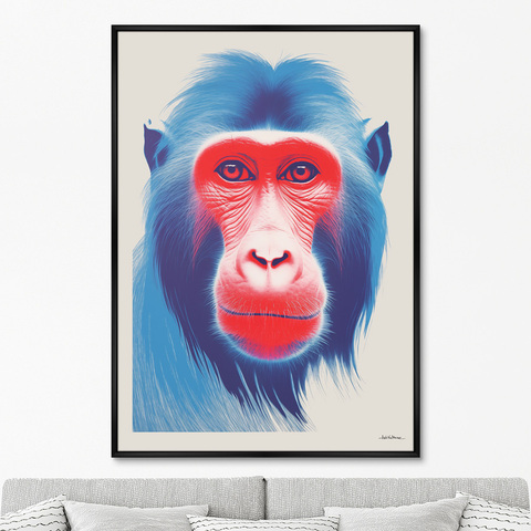 ArtNoMore - Репродукция картины на холсте The Monkeys, No 1, 2024г.