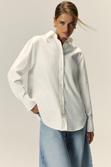 Рубашка классическая из хлопка AMAN Белый