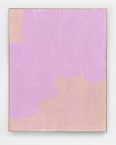 Pink on orange