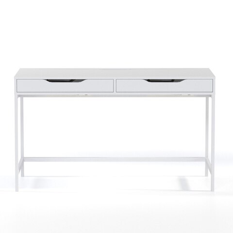 Стол письменный Ингар Д 132, 132*58*76 см, белый