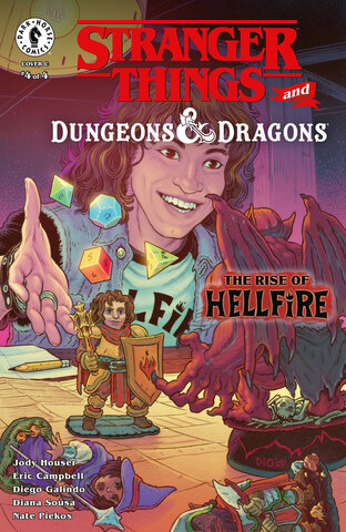 Stranger Things And Dungeons & Dragons The Rise Of Hellfire #4 (Cover C)