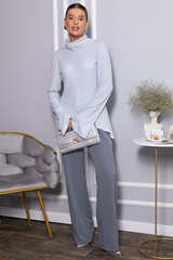 Джемпер В объятьях нежности (нежно-голубой) Б14447-4М LT Collection