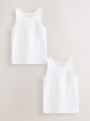 Майка для мальчика Next Q55-703, 2 шт., Белый