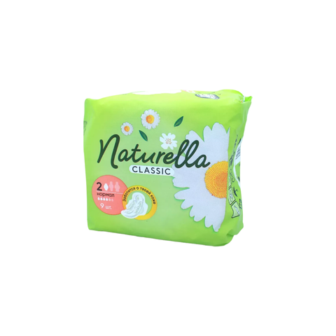 Прокладки Натурелла Классик нормал с крылышками 9шт, шт