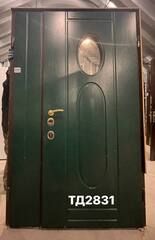 Дверь металлическая Б/У 216(в) х 132(ш) Входная