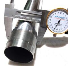 Перья вилки для Harley Davidson XR1200 2008-2010 г.в. комплект из 2 шт 43*605/612