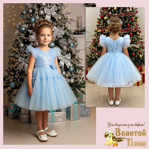 Платье нарядное на корсете (3-6) 251204-W2120