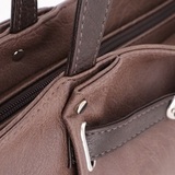 Сумка Саломея 341 македония какао + шоколад