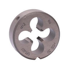 Плашка М12х1,75 DINEN22568 HSS 6g 38х14мм Bucovice(CzTool) 240120